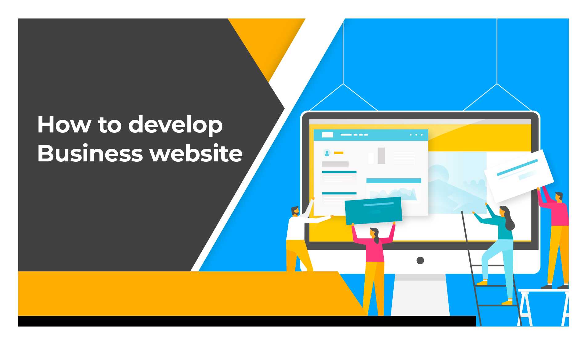 How to develop a business website