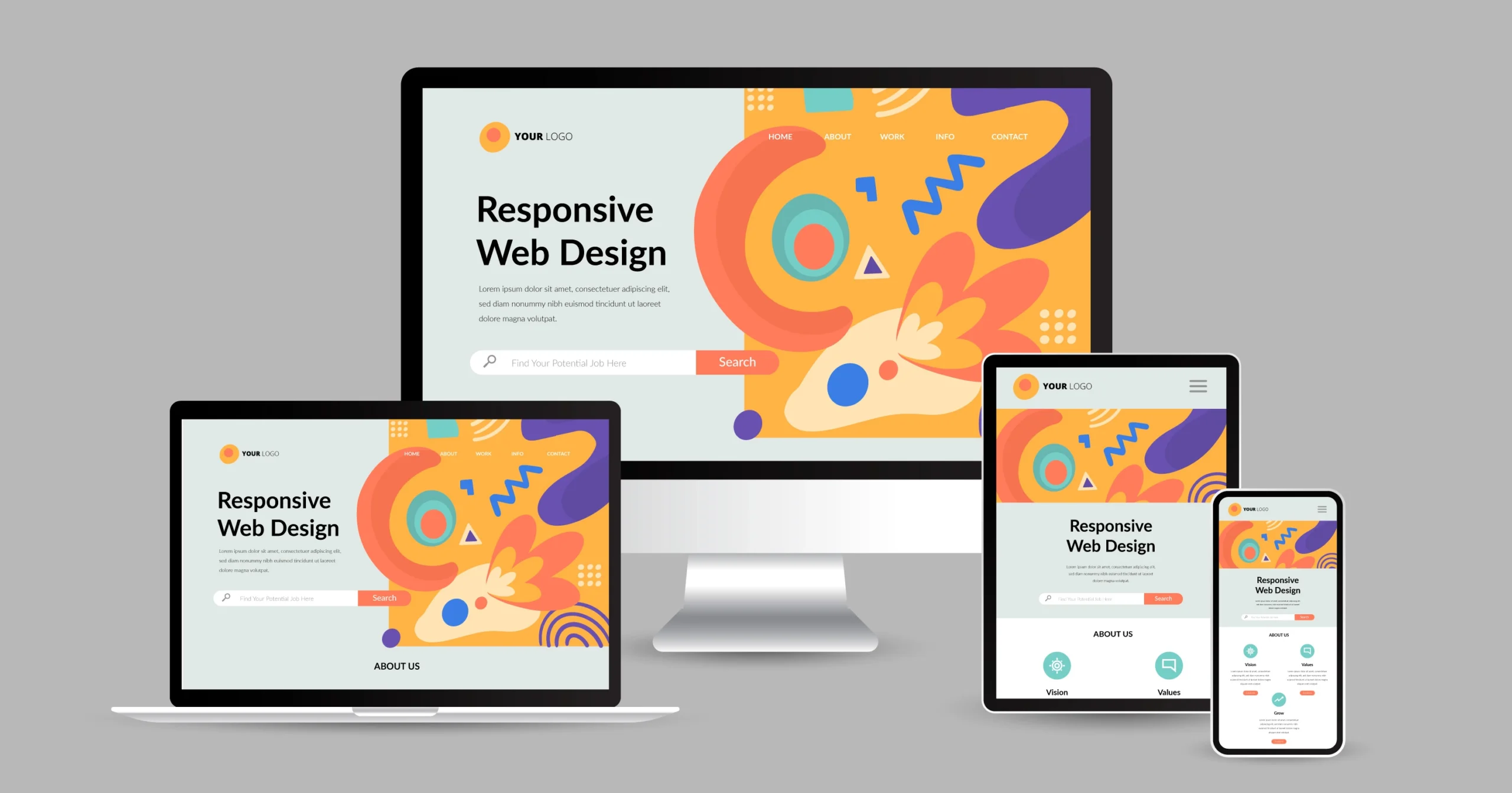 Responsive Web Design on different platforms