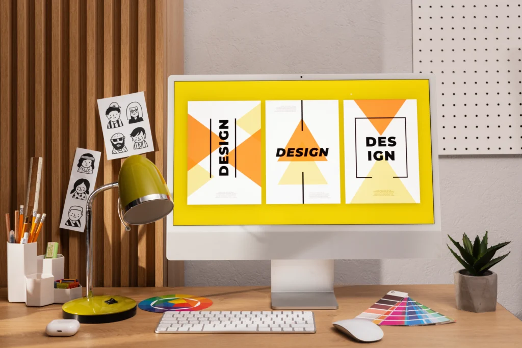 Graphic design screen