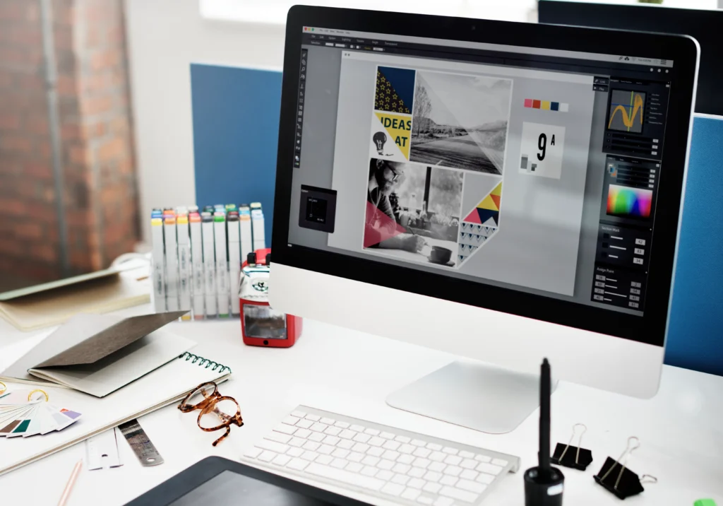 A professional working desk